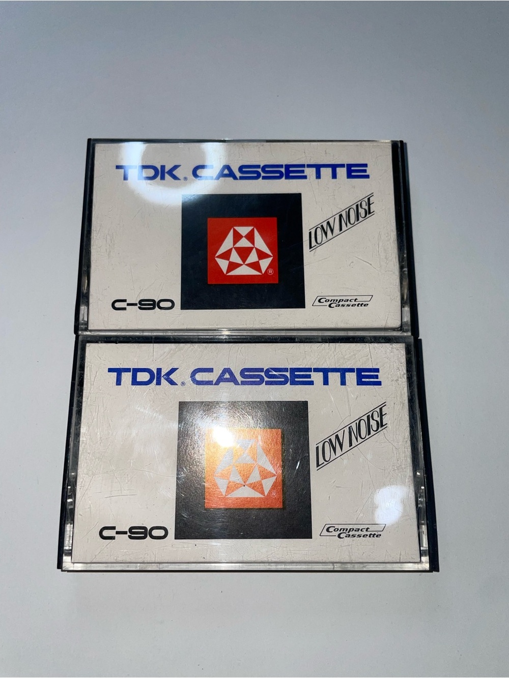 2 x TDK SD C-90 1969 JAPAN TYPE I BLANK CASSETTE TAPE (1)